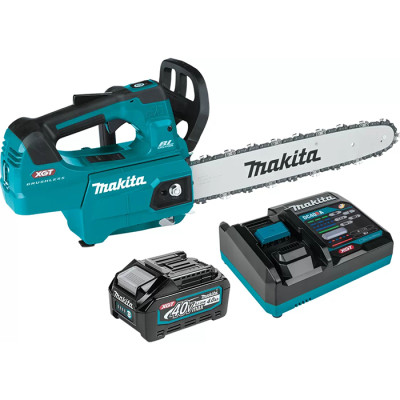 Аккумуляторная цепная пила Makita XGT 40 V MAX UC004GM101, 1 акб BL4040 36V 4Ah и з/у DC40RA