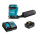 Акумуляторна ексцентрикова шліфмашина Makita DBO180RF, 1 акб BL1850B, з/п DC18SD