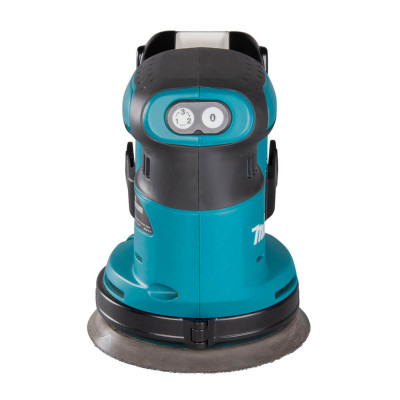 Акумуляторна ексцентрикова шліфмашина Makita DBO180RF, 1 акб BL1850B, з/п DC18SD