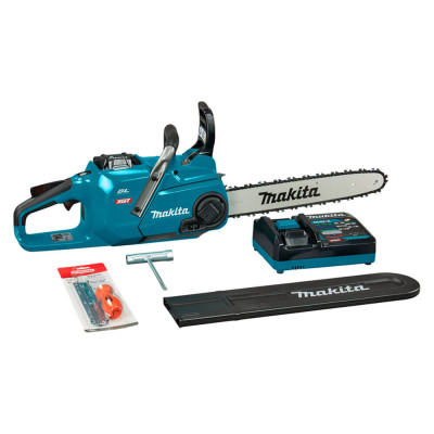 Аккумуляторная цепная пила Makita XGT 40 V Max UC016GT101, 1 акб  BL4050F, з/у DC40RA