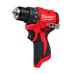 Аккумуляторная дрель-шуруповерт Milwaukee M12 BLDDRC-202C, 2 акб M12 B2, з/у C12 C, кейс Kitbox