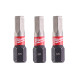 Біта Milwaukee Shockwave Hex5х25 мм, 3 шт