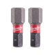 Бита Milwaukee Shockwave Hex8х25 мм, 2 шт