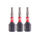 Бита Milwaukee Shockwave TX7х25 мм, 3 шт Бита Milwaukee Shockwave TX7х25 мм, 3 шт