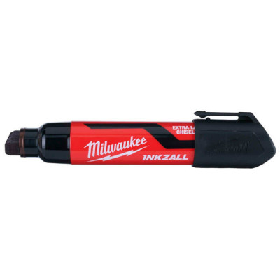 Маркер с долотообразным наконечником Milwaukee Inkzall XL в блистере