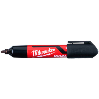 Маркер с заостренным наконечником Milwaukee Inkzall L, черный