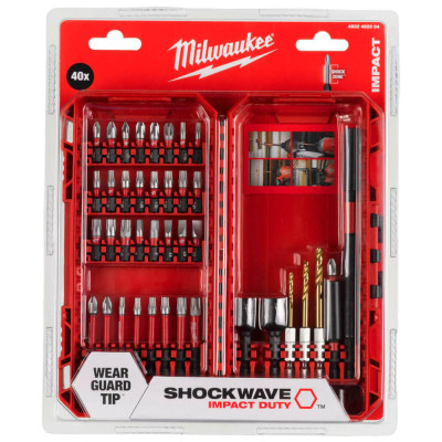 Набор бит Milwaukee Shockwave Impact Duty, 40 шт Набор бит Milwaukee Shockwave Impact Duty, 40 шт
