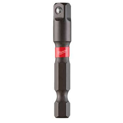 Переходник Milwaukee Shockwave 1/4"HEXх1/4"Square, 50 мм Переходник Milwaukee Shockwave 1/4"HEXх1/4"Square, 50 мм