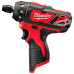 Аккумуляторный шуруповерт Milwaukee M12 BD-0, без акб и з/у