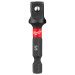 Переходник Milwaukee Shockwave 1/4"HEXх3/8"Square, 50 мм