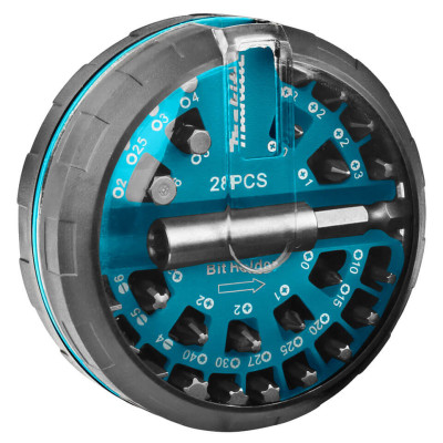 Дископодібний набір біт для шурупокрута Makita 28 шт