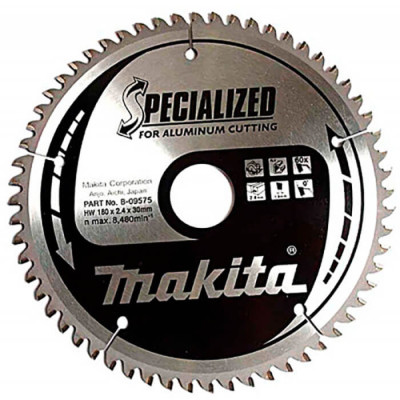 Пильный диск для алюминия Makita Specialized 180x30 мм