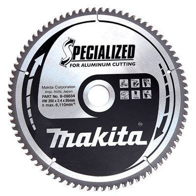 Пильный диск для алюминия Makita 250x30 мм
